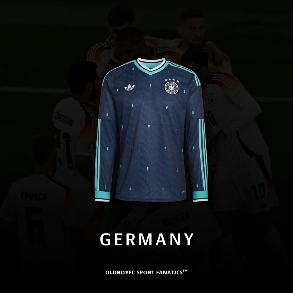 【球迷版】德國 2026 世界盃客場長袖球迷版 足球球衣