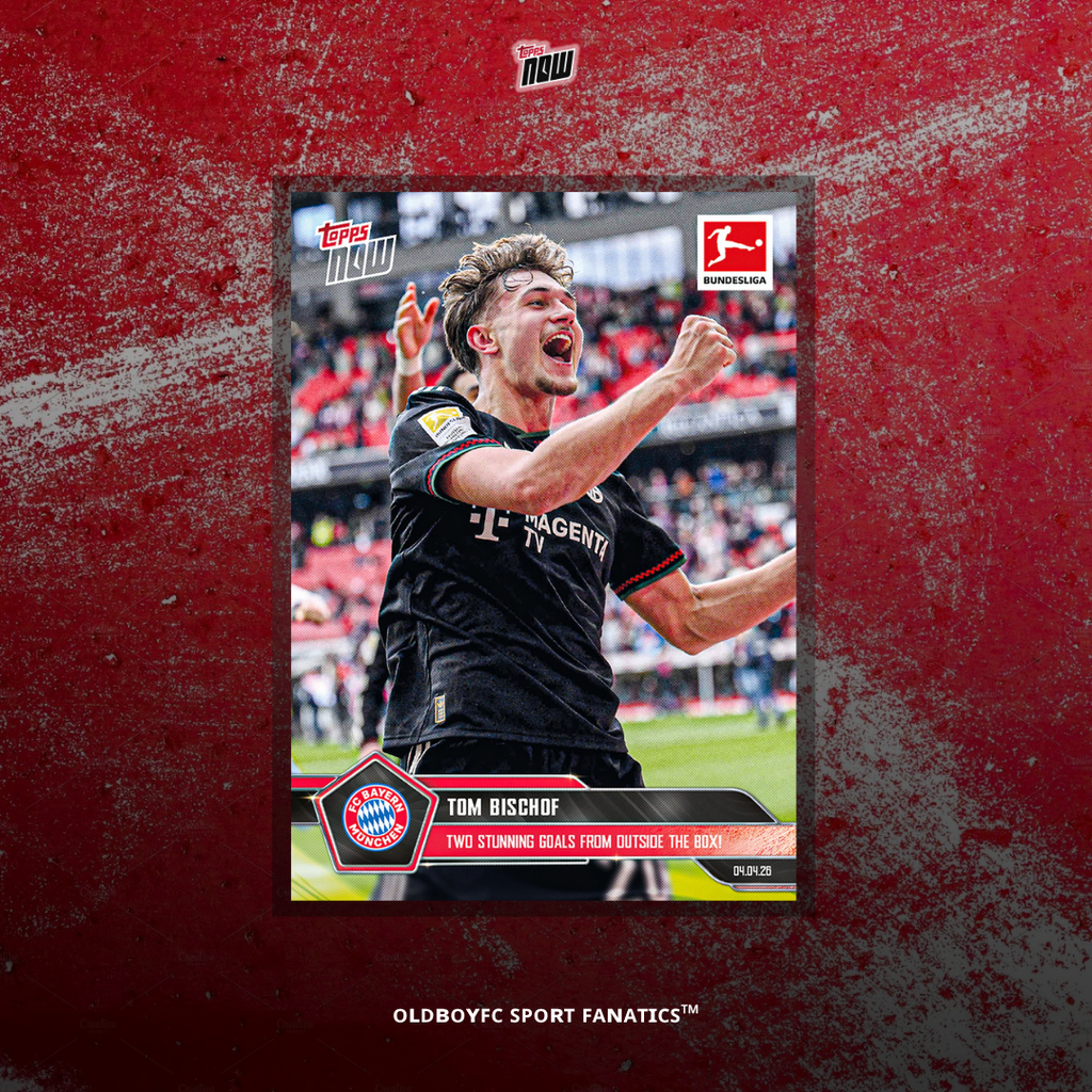 Topps Now Tom Bischof 2025-26 德甲 球星卡 正面圖
