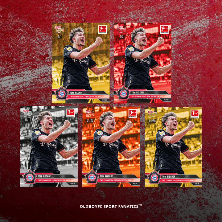 Topps Now Tom Bischof 2025-26 德甲 #161 限量編號卡