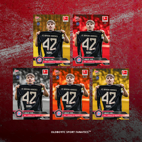Topps Now Lennart Karl 2025-26 德甲 #164 限量編號卡