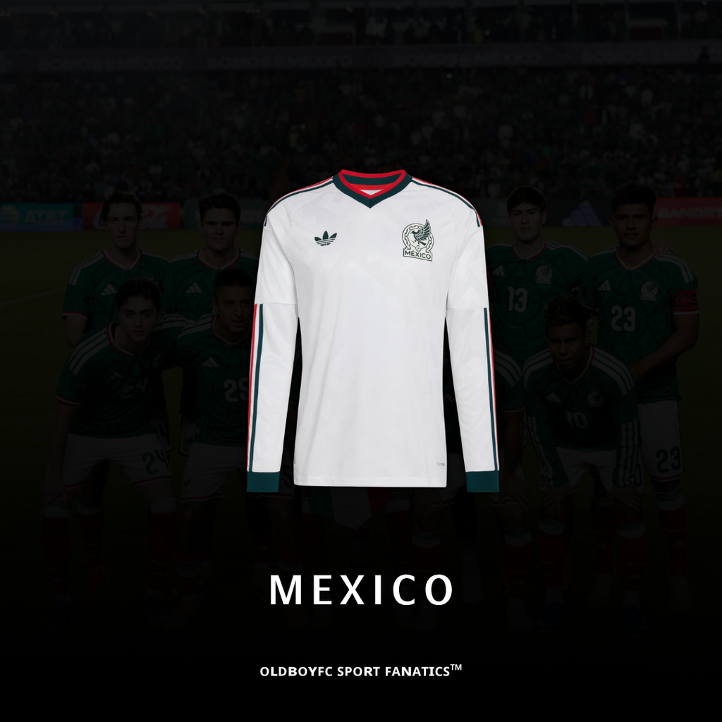 【球員版】墨西哥 2026 世界盃客場長袖球員版 足球球衣