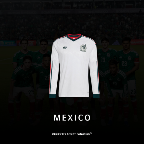 【球員版】墨西哥 2026 世界盃客場長袖球員版 足球球衣