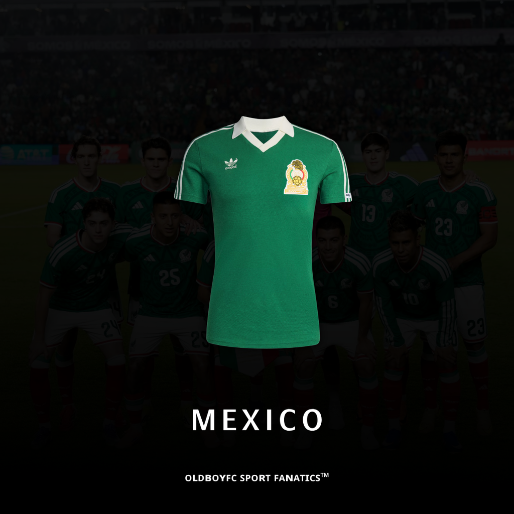 墨西哥 1986 復刻主場球迷版 足球球衣
