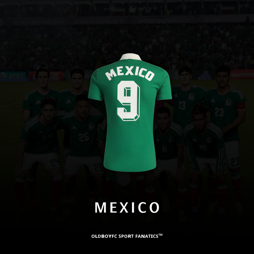 墨西哥 1986 復刻主場球迷版 足球球衣