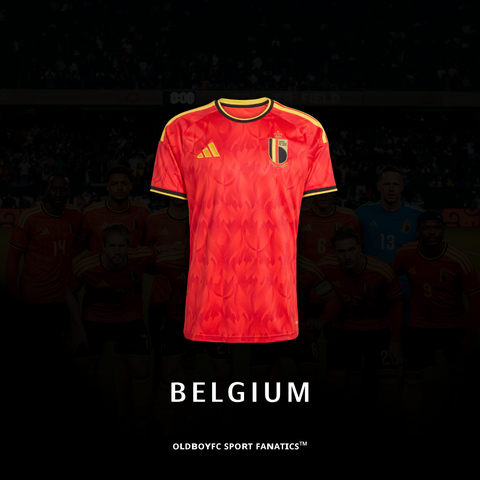 【球迷版】比利時 2026 世界盃主場球迷版 足球球衣