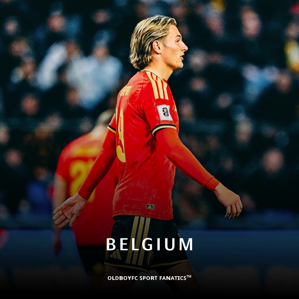 【球迷版】比利時 2026 世界盃主場球迷版 足球球衣