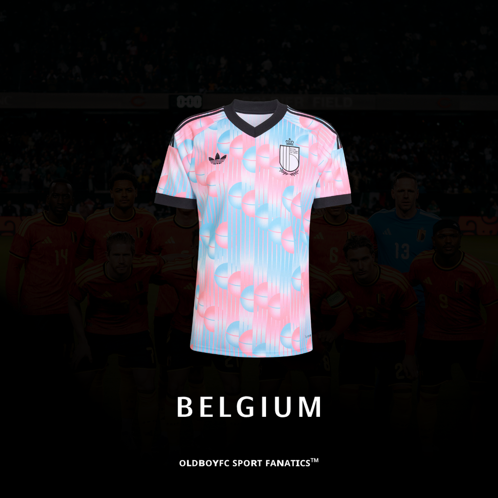 【球迷版】比利時 2026 世界盃客場球迷版 足球球衣