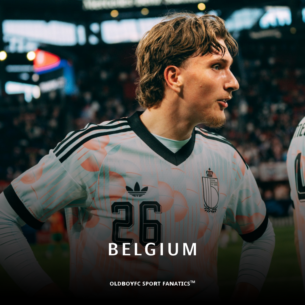 【球迷版】比利時 2026 世界盃客場球迷版 足球球衣