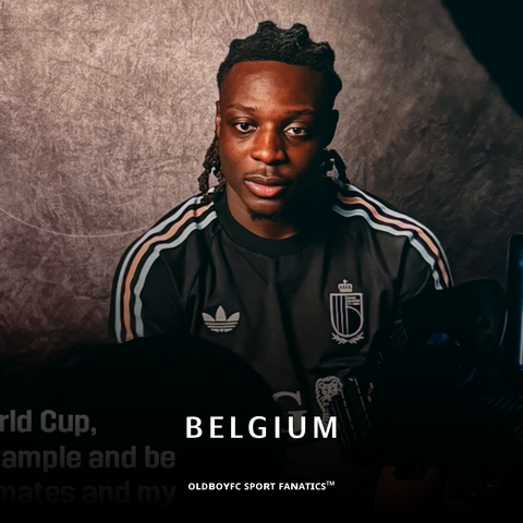 比利時 2026 世界盃復古短袖TEE - JZ2207