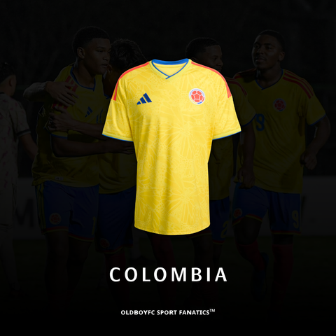 【球迷版】哥倫比亞 2026 世界盃主場球迷版 足球球衣