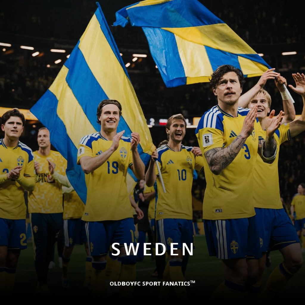 【球迷版】瑞典 2026 世界盃主場球迷版 足球球衣