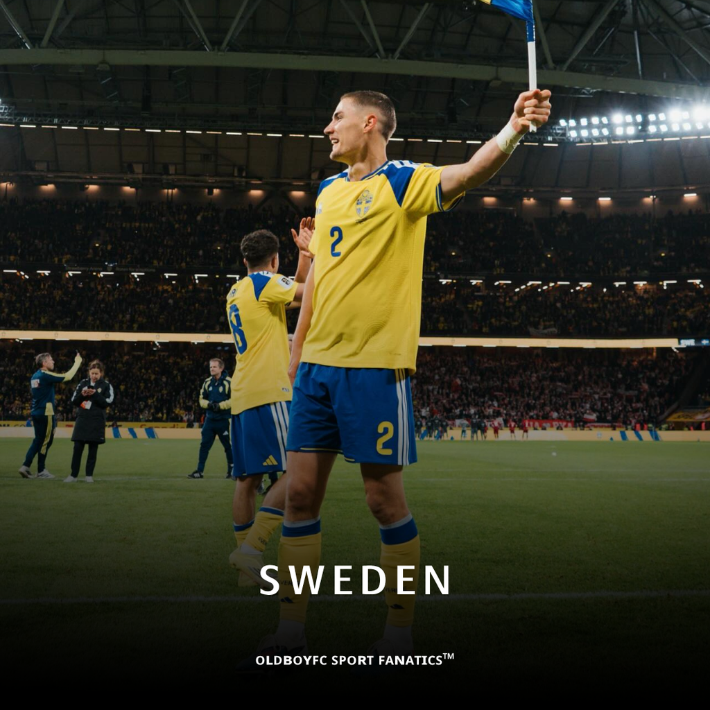 【球迷版】瑞典 2026 世界盃主場球迷版 足球球衣