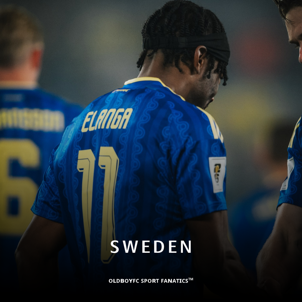 【球迷版】瑞典 2026 世界盃客場球迷版 足球球衣