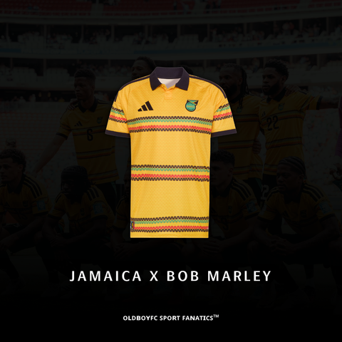 【球迷版】牙買加 X BOB MARLEY 2026 世界盃主場聯名球迷版 足球球衣