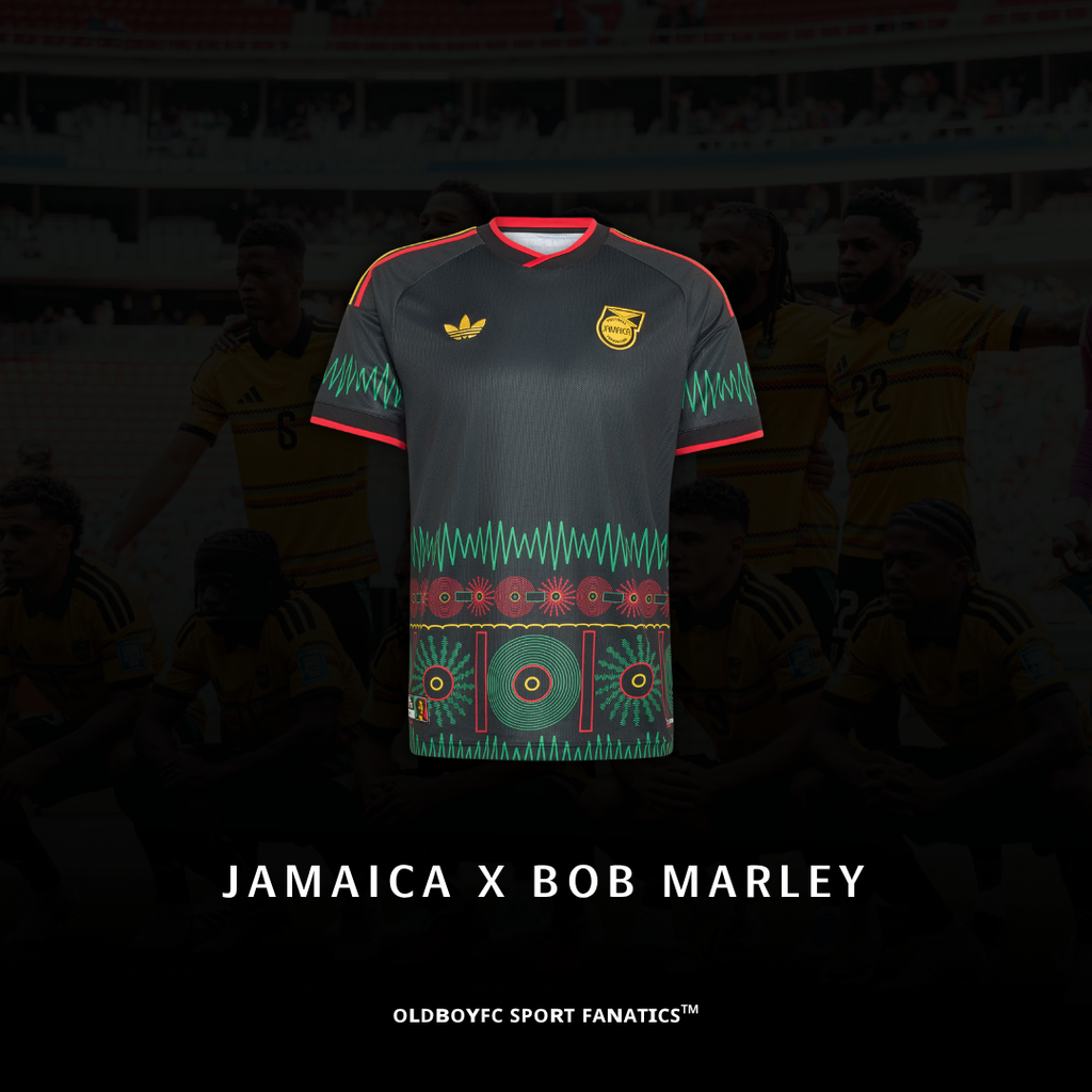 【球迷版】牙買加 X BOB MARLEY 2026 世界盃客場聯名球迷版 足球球衣