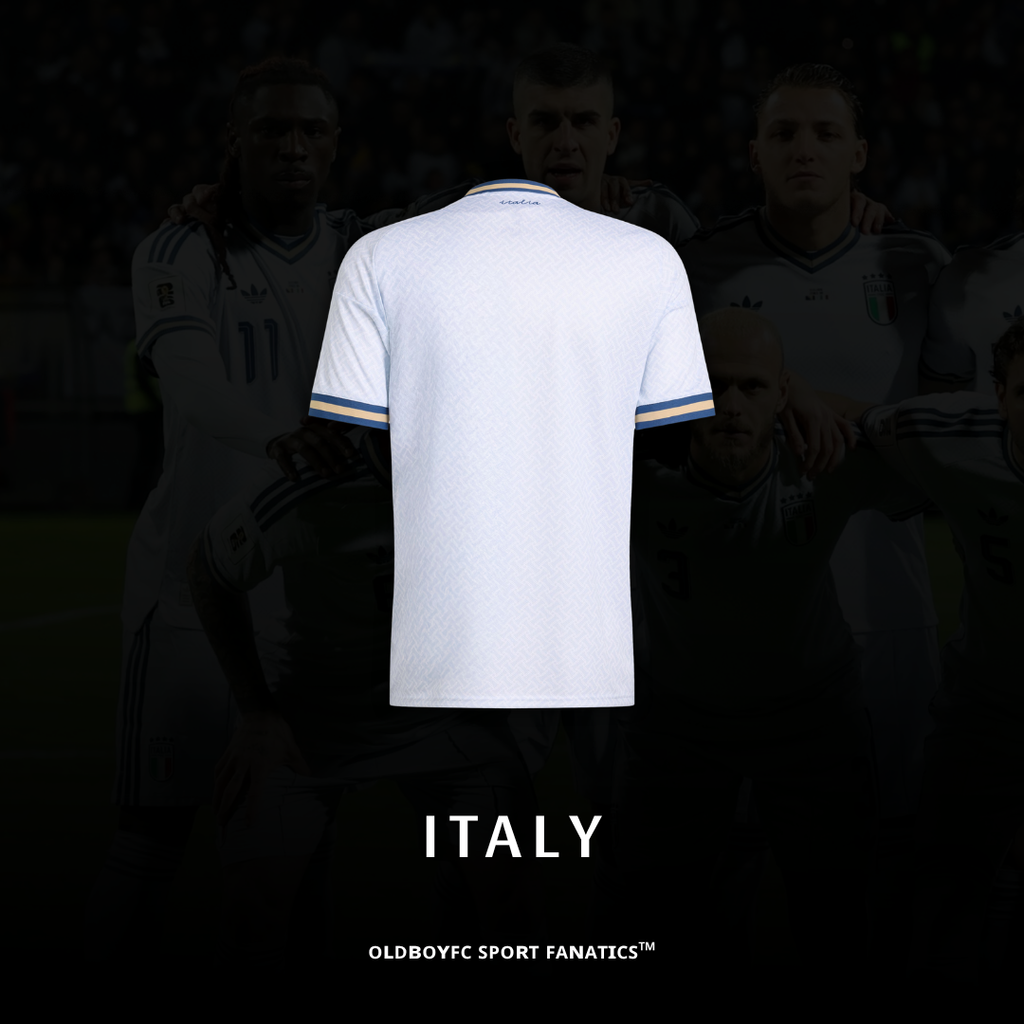 【球迷版】義大利 2026 世界盃客場球迷版 足球球衣