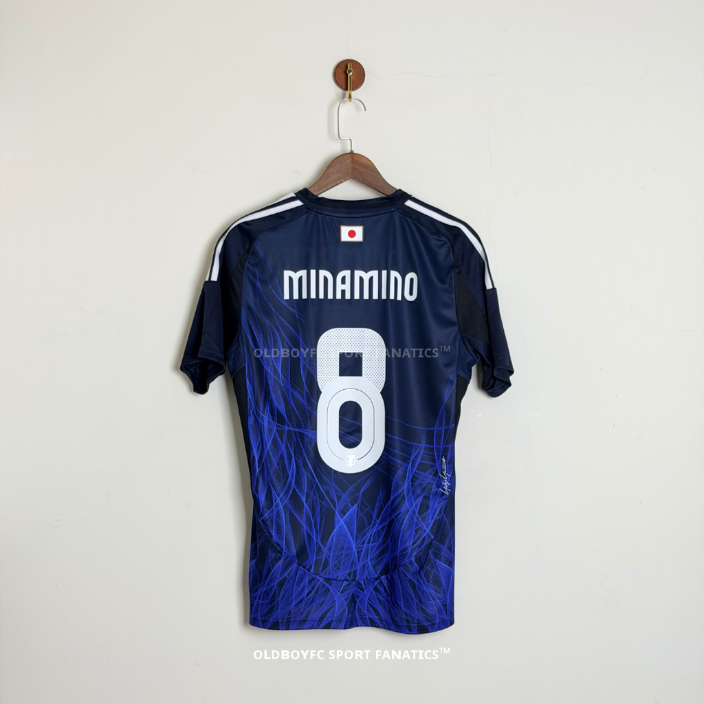 日本 2022 世界盃主場球迷版（含 #8 南野拓實印號） 背面圖