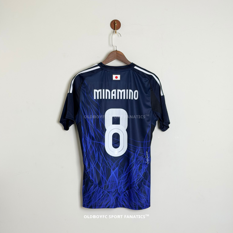 日本 2022 世界盃主場球迷版（含 #8 南野拓實印號） 背面圖