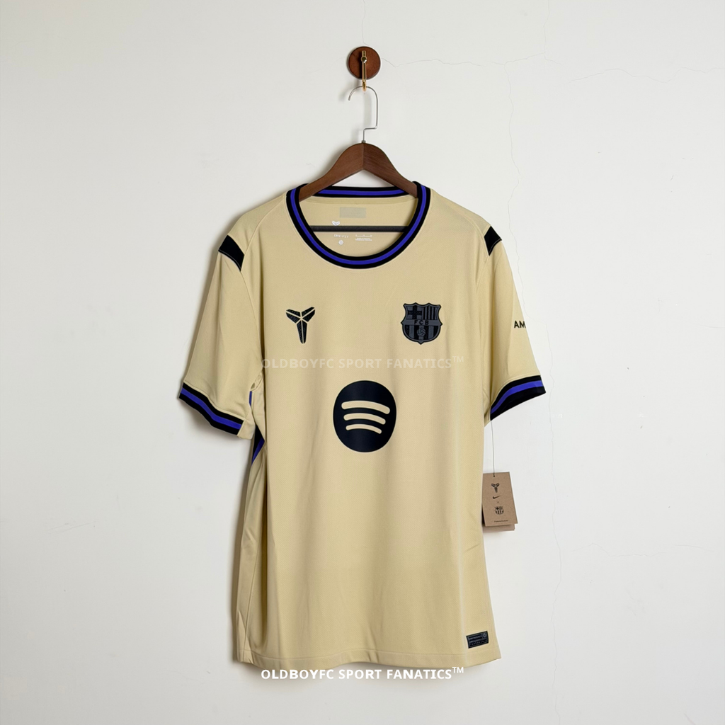 巴塞隆納 25/26 客場球迷版球衣 正面圖