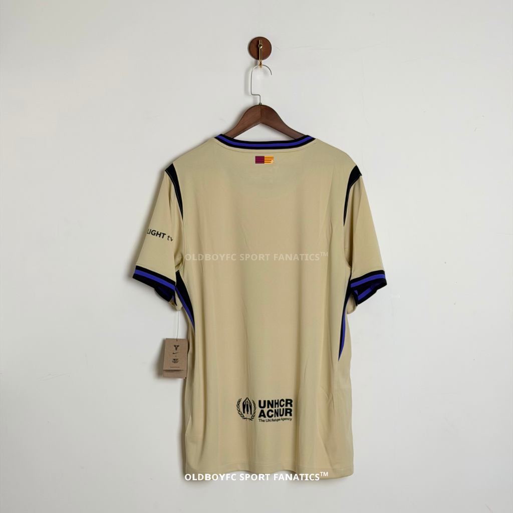 巴塞隆納 25/26 客場球迷版球衣 背面圖2