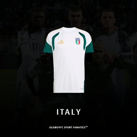 義大利 2026 世界盃 TIRO 短袖訓練衣 - JZ9375