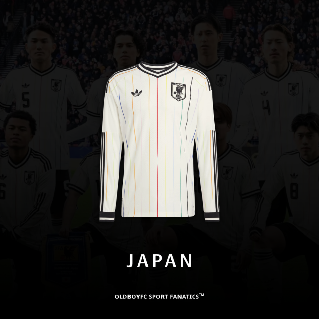 【球員版】日本 2026 世界盃客場長袖球員版 足球球衣
