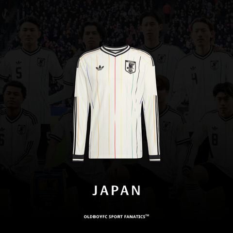 【球員版】日本 2026 世界盃客場長袖球員版 足球球衣