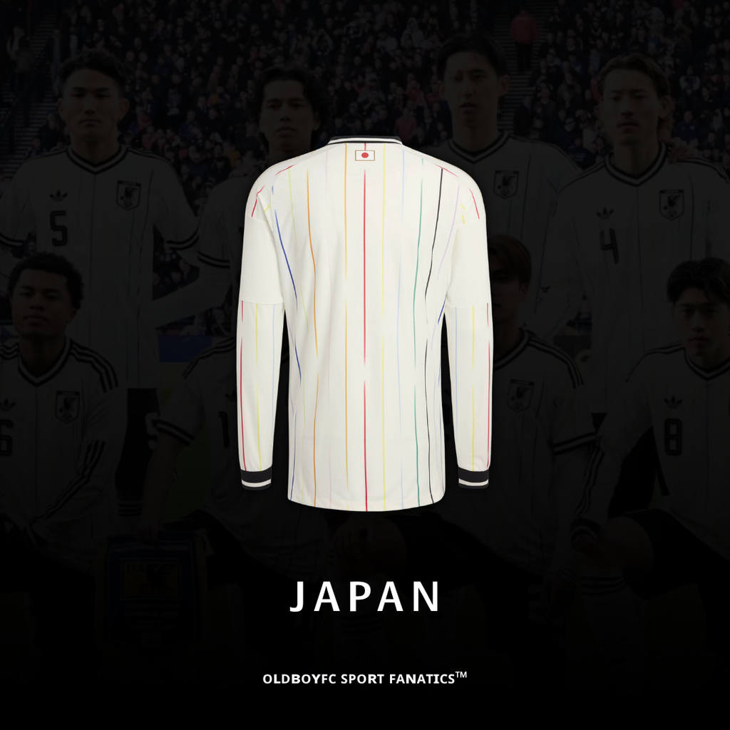 【球員版】日本 2026 世界盃客場長袖球員版 足球球衣