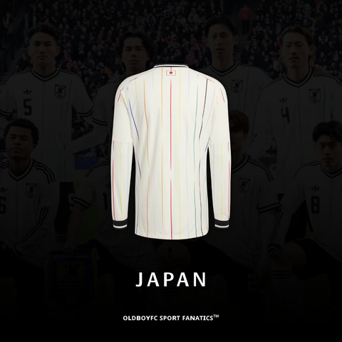 【球員版】日本 2026 世界盃客場長袖球員版 足球球衣