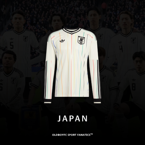 【球迷版】日本 2026 世界盃客場長袖球迷版 足球球衣