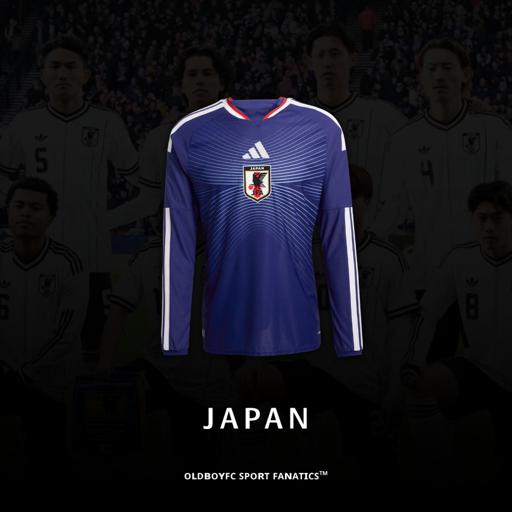 【球員版】日本 2026 世界盃主場長袖球員版 足球球衣