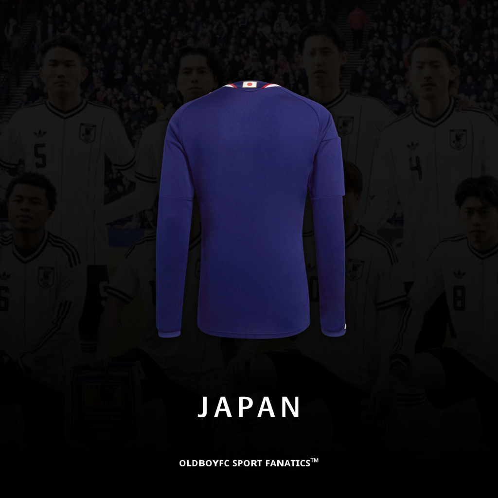 【球迷版】日本 2026 世界盃主場長袖球迷版 足球球衣