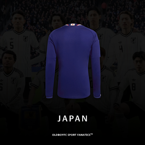 【球迷版】日本 2026 世界盃主場長袖球迷版 足球球衣