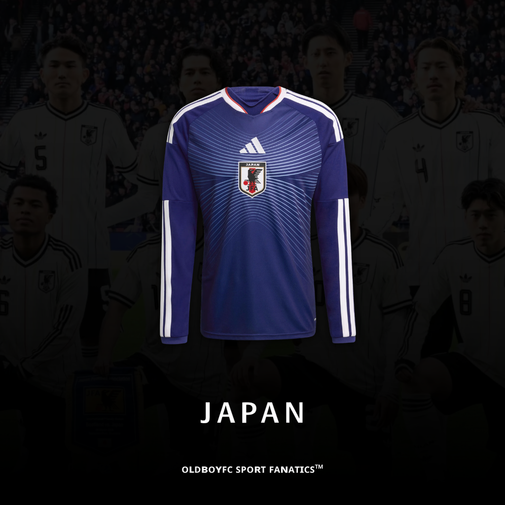 【球迷版】日本 2026 世界盃主場長袖球迷版 足球球衣