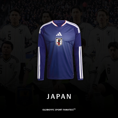 【球迷版】日本 2026 世界盃主場長袖球迷版 足球球衣
