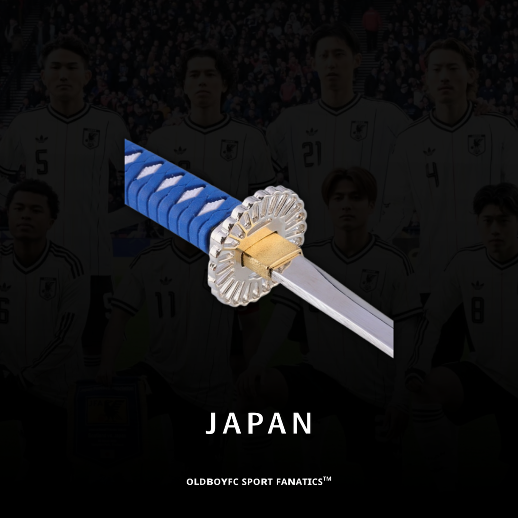 日本 2026 世界盃主場藍武士刀模型