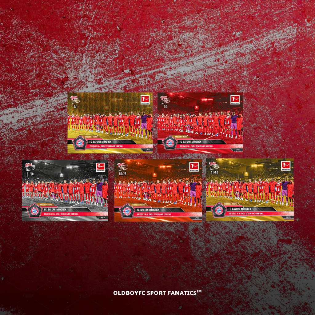 Topps Now 拜仁慕尼黑 25/26 德甲 限量編號卡