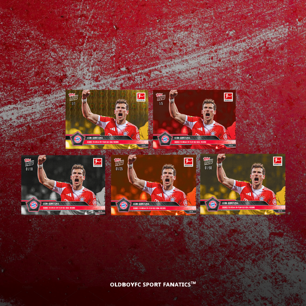 Topps Now Leon Goretzka 25/26 德甲 限量編號卡