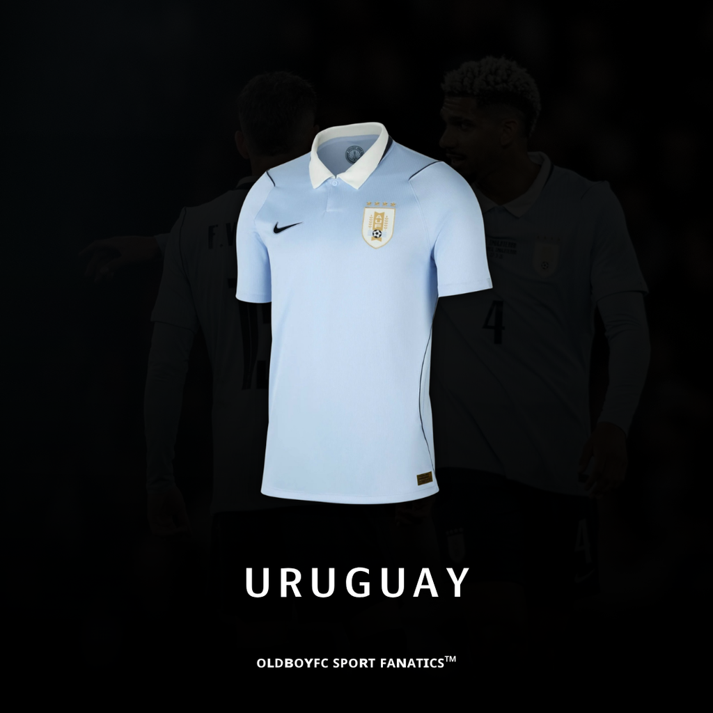 【球迷版】烏拉圭 2026 世界盃主場球迷版 足球球衣