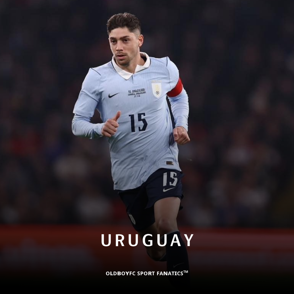 【球迷版】烏拉圭 2026 世界盃主場球迷版 足球球衣