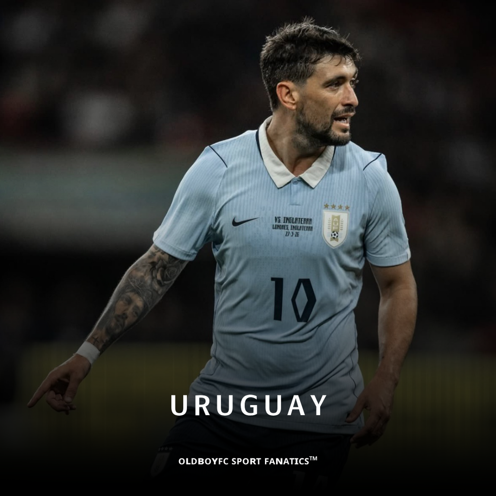 【球迷版】烏拉圭 2026 世界盃主場球迷版 足球球衣