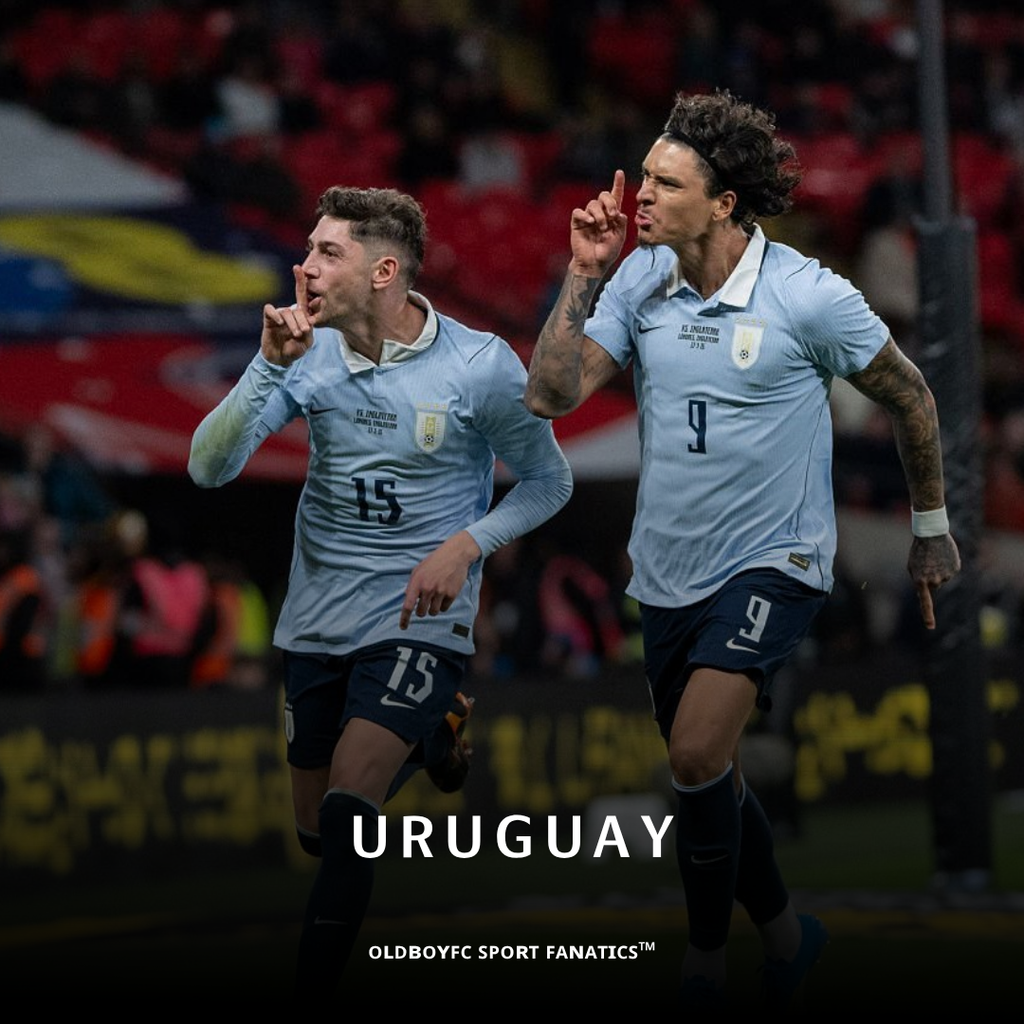 【球迷版】烏拉圭 2026 世界盃主場球迷版 足球球衣