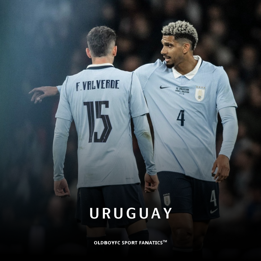 【球迷版】烏拉圭 2026 世界盃主場球迷版 足球球衣