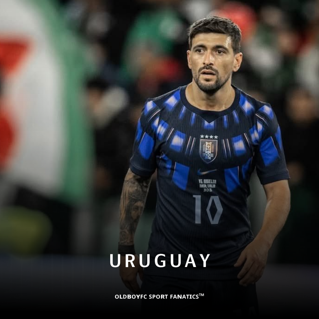 【球迷版】烏拉圭 2026 世界盃客場球迷版 足球球衣