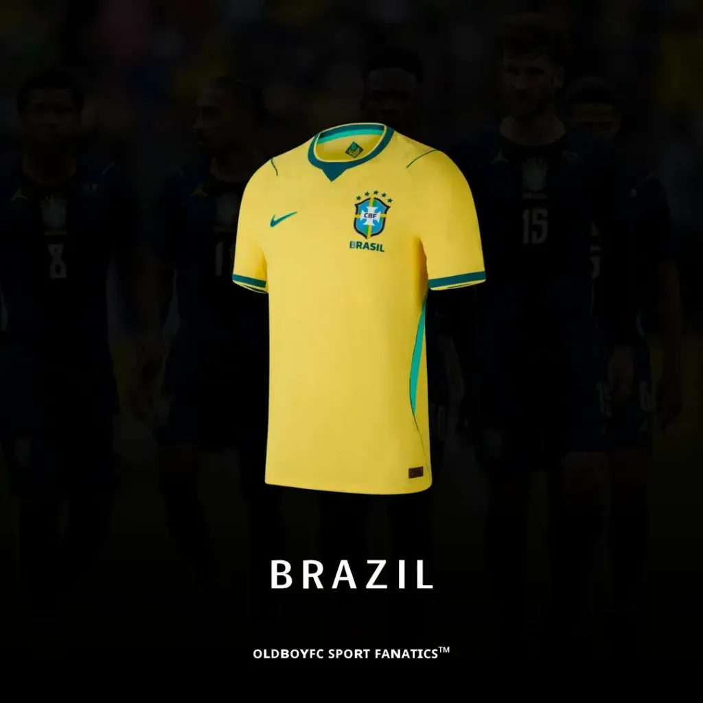 【球迷版】巴西 2026 世界盃主場球迷版 足球球衣