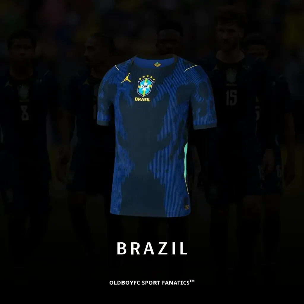 【球員版】巴西 2026 世界盃客場球員版 足球球衣