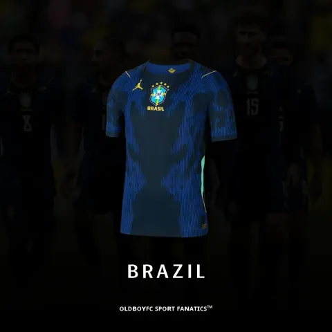 【球員版】巴西 2026 世界盃客場球員版 足球球衣