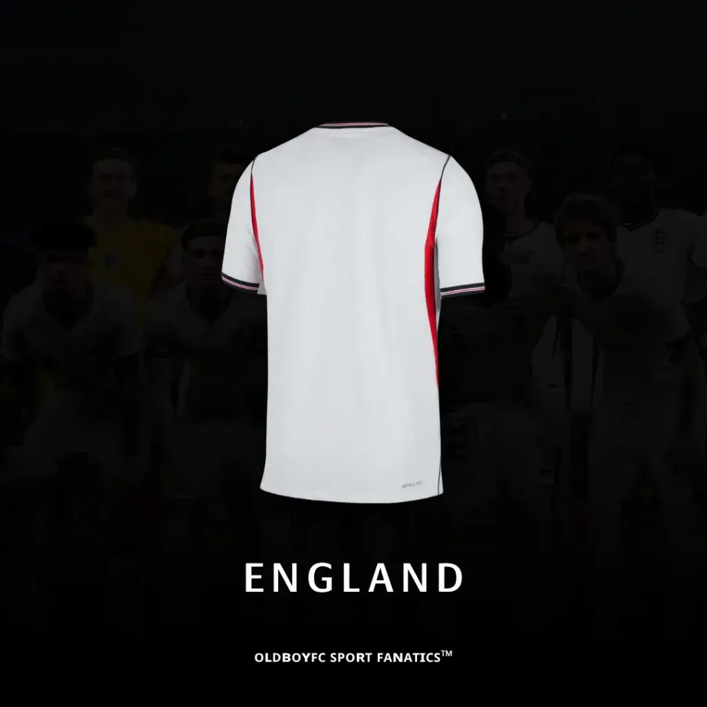 【球員版】英格蘭 2026 世界盃主場球員版 足球球衣