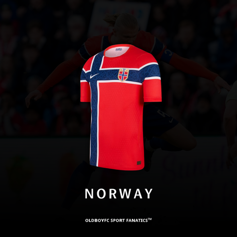 【球迷版】挪威 2026 世界盃主場球迷版 足球球衣