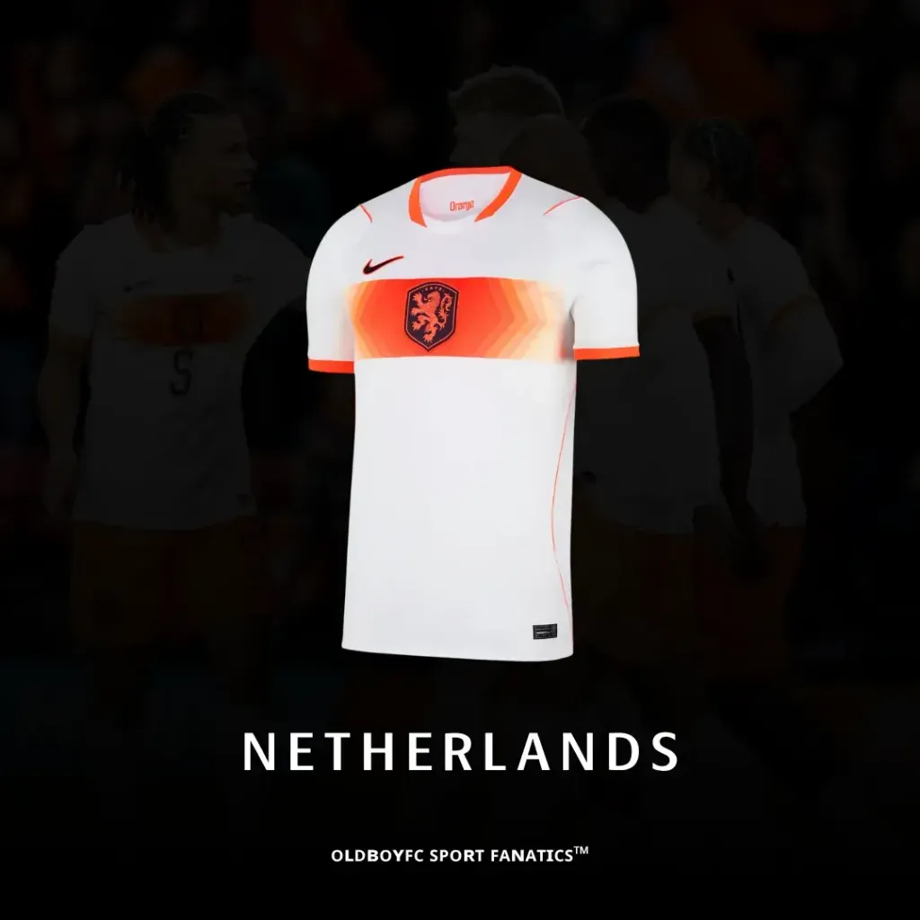 【球員版】荷蘭 2026 世界盃客場球員版 足球球衣